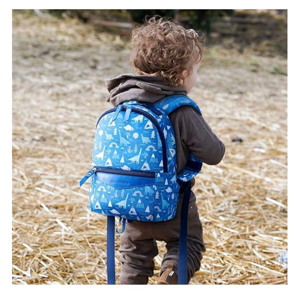 Mommore Mochila para Niños Lacy - Azul-2