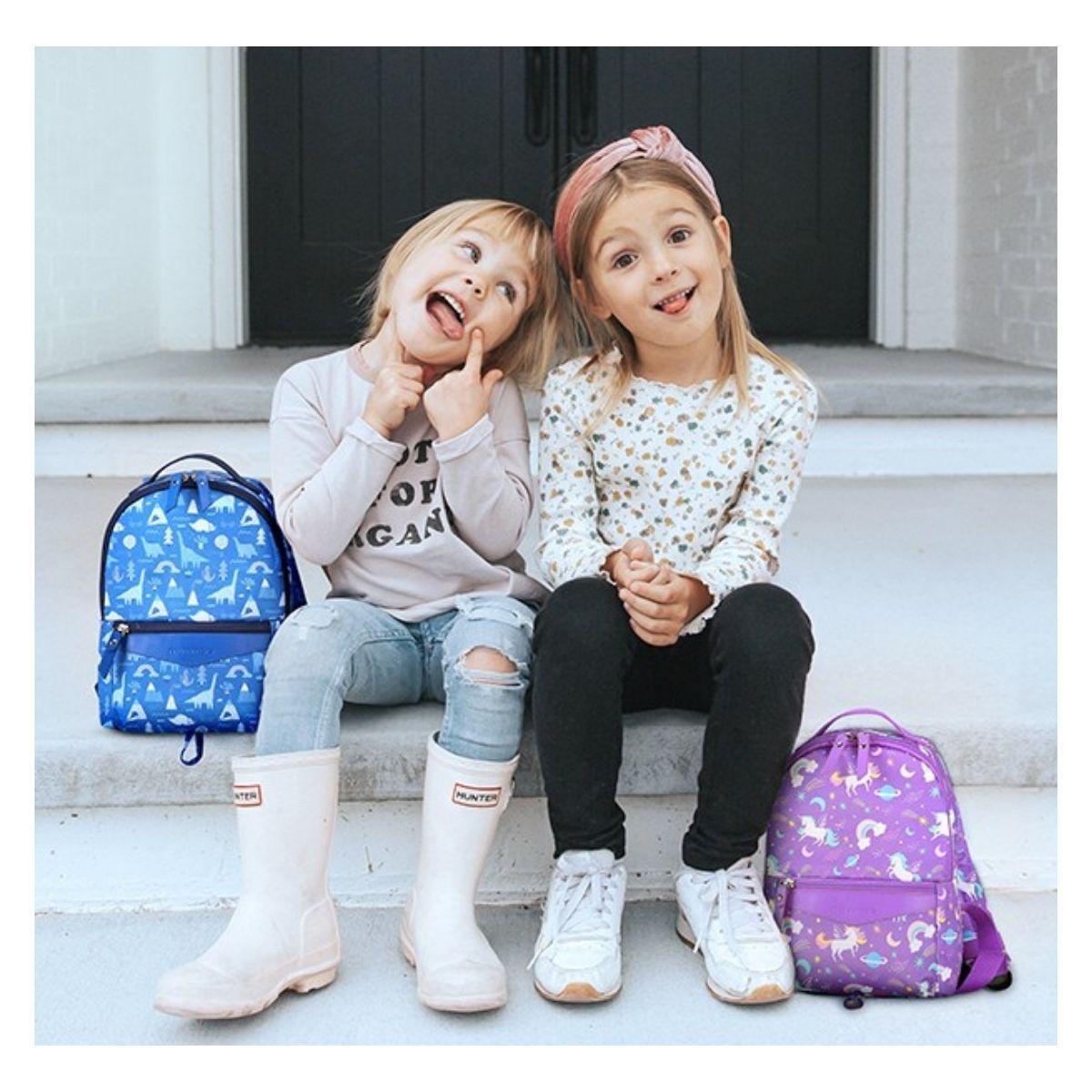 Mommore Mochila para Niños Lacy - Azul-6