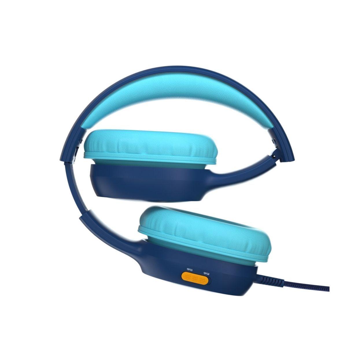 Tronsmart Audífonos con Cable KH01 para Niños Azul-6