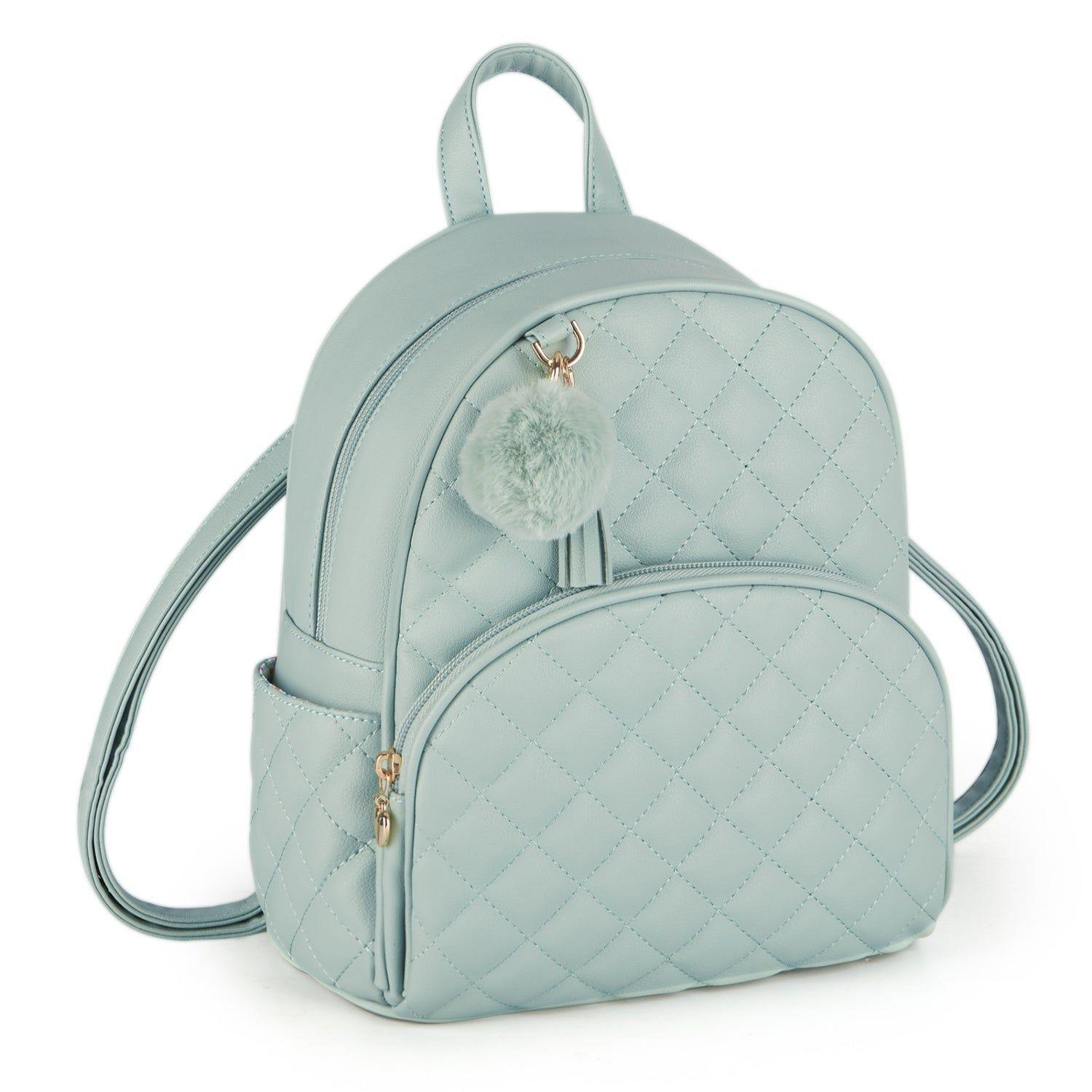 Ecosusi Mini Mochila Juvenil Acolchada para 9,7" Verde-9