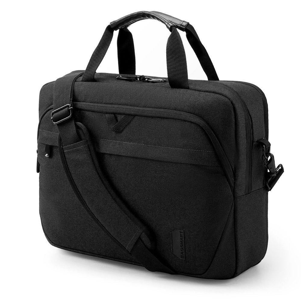 BAGSMART Maletín notebook 15.6” - Negro-1