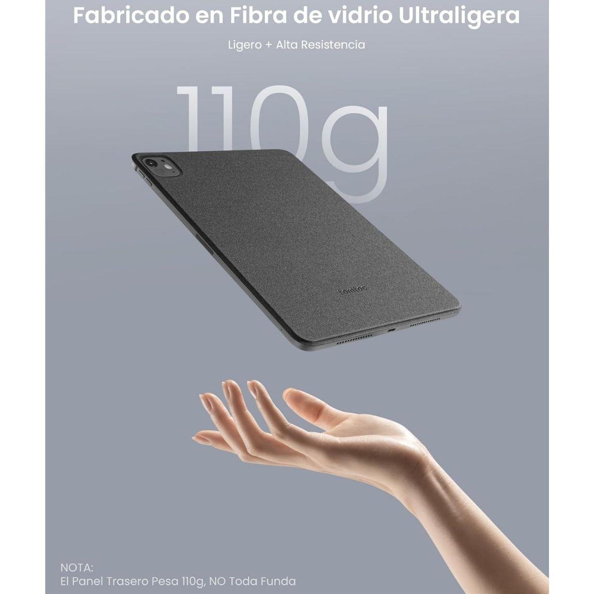 Tomtoc Funda Inspire-B52 4 modos de uso para iPad Pro 11" - Negro-4
