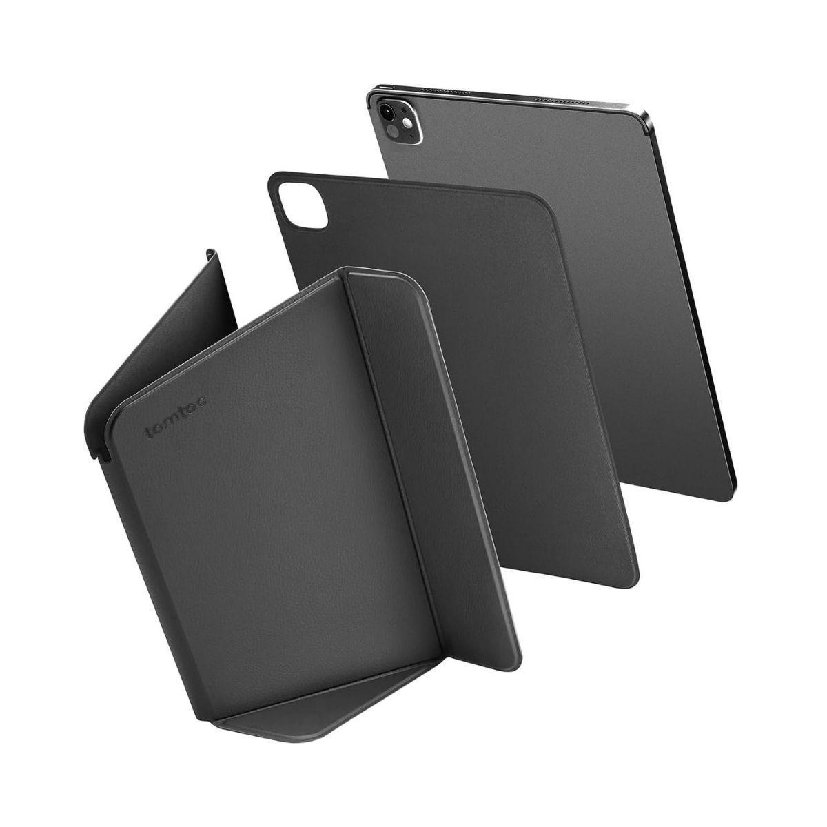 Tomtoc Funda Inspire-B52 4 modos de uso para iPad Pro 11" - Negro-0