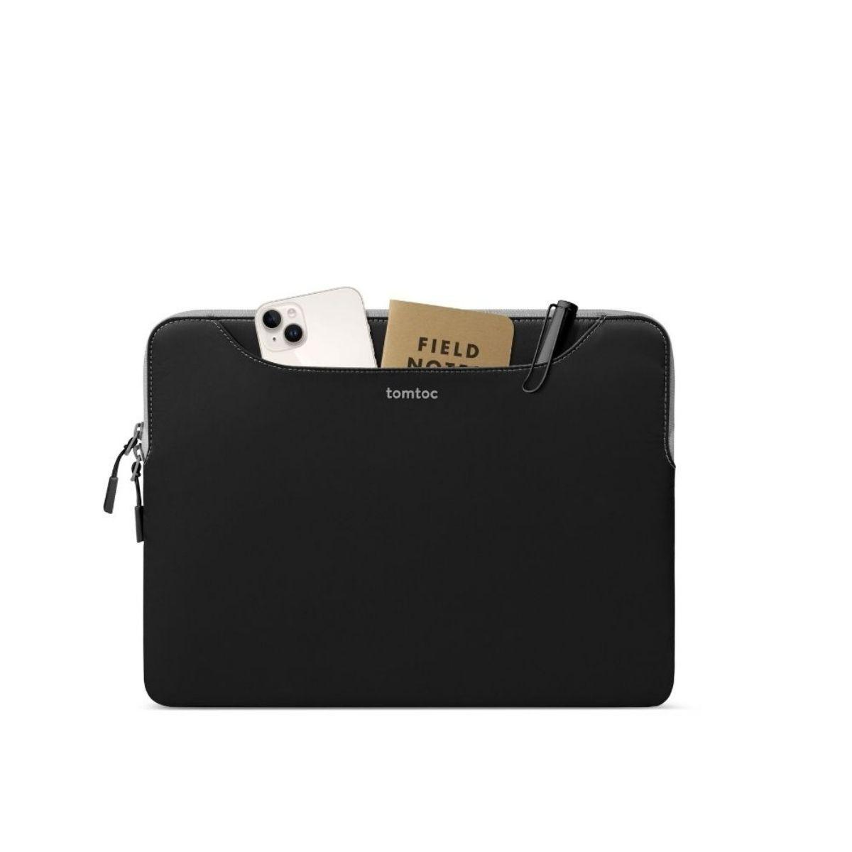 Tomtoc Funda Light-A21 Bicolor para 13" - 14" - Gris-4
