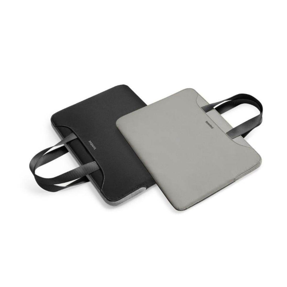 Tomtoc Funda Light-A21 Bicolor para 13" - 14" - Gris-5