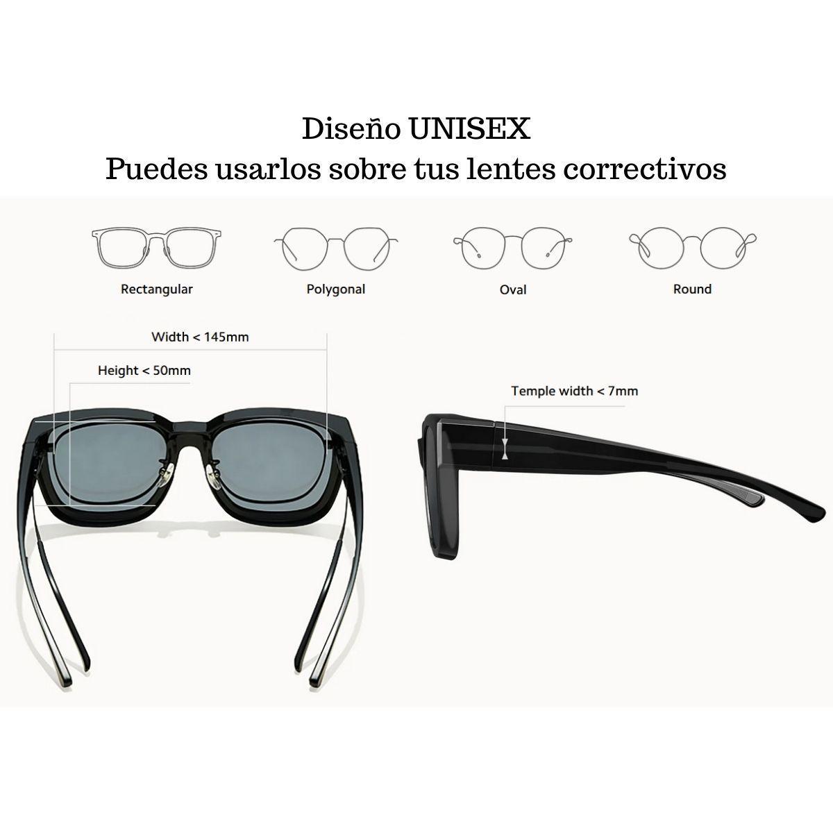 Xiaomi Lentes de Sol Polarizados Fitover - Negros-6