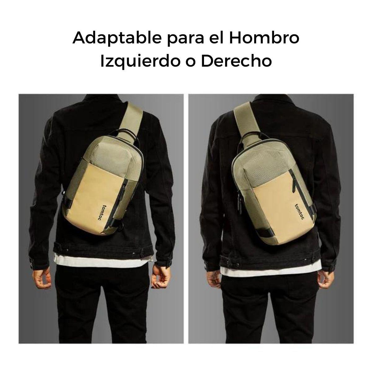 Tomtoc Bolso Sling Navigator-T24 iPad Pro 11" Caqui-3