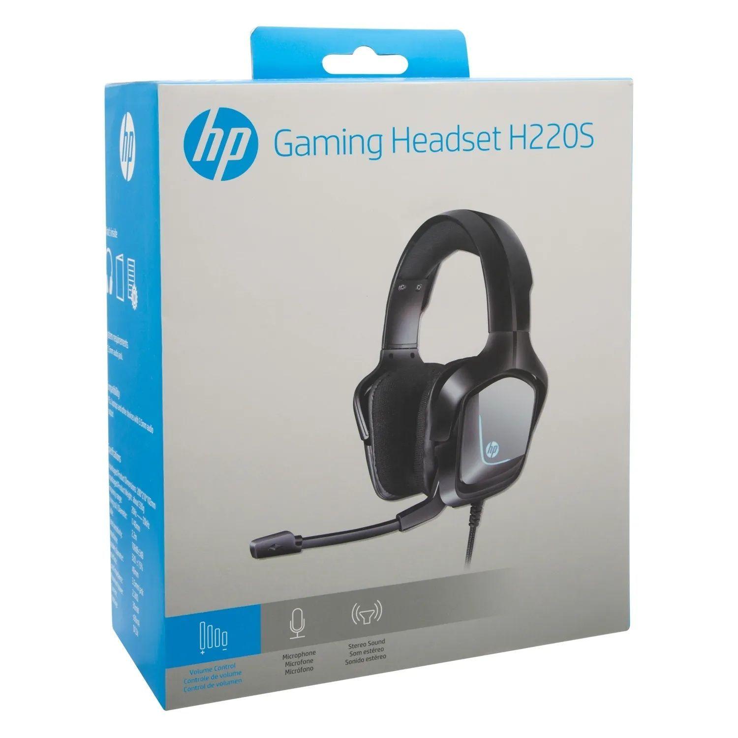 HP H220S Audífonos Gamer con Micrófono Cancelación Ruido 3.5mm-4