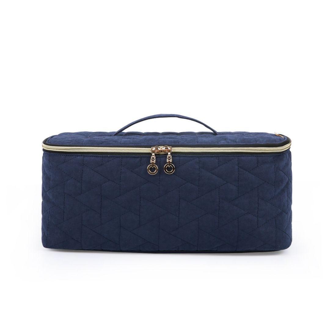 BAGSMART Estuche de Maquillaje Aurora para viajar- Azul oscuro-1