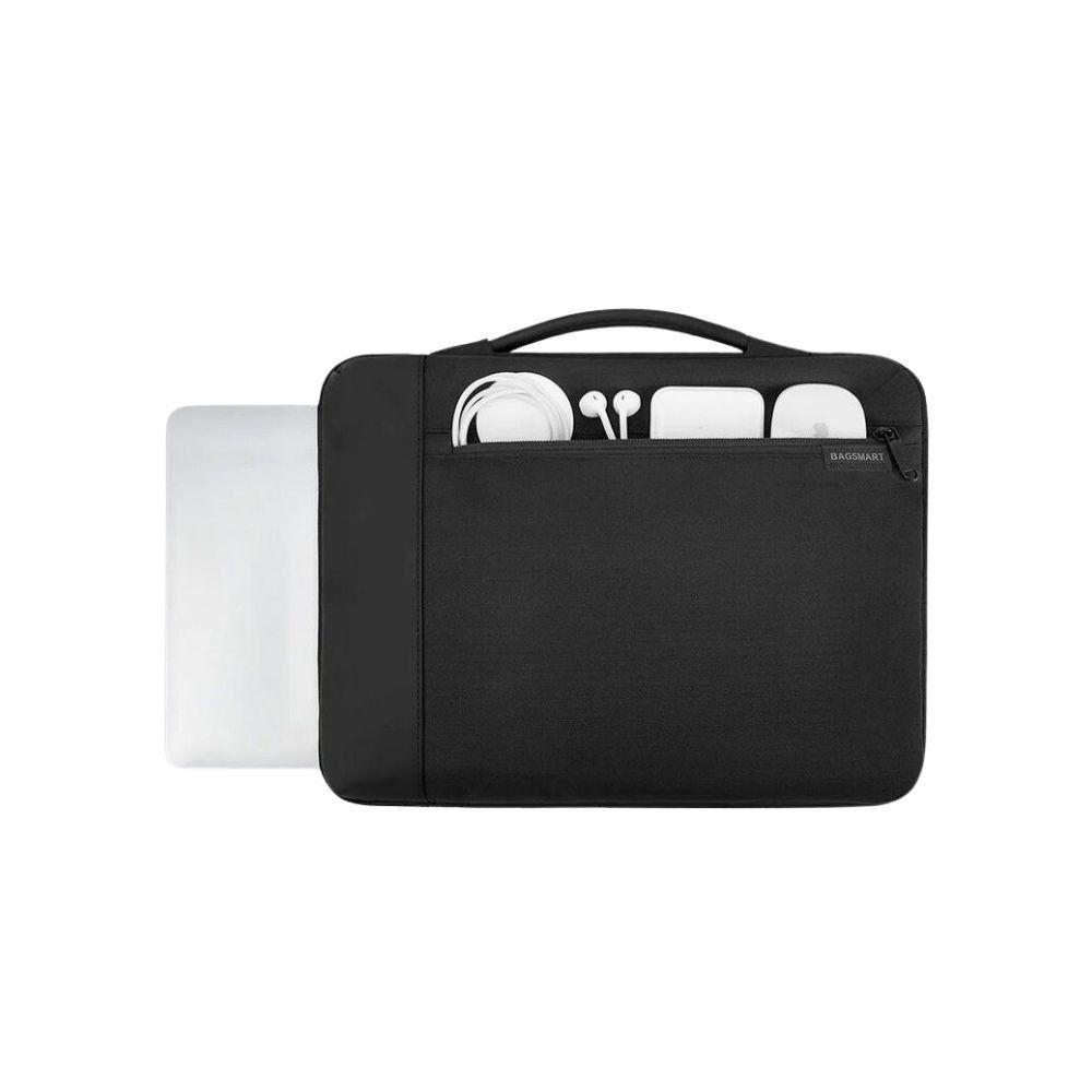 Bagsmart - Maletín para Notebook de 15.6" - Negro-5