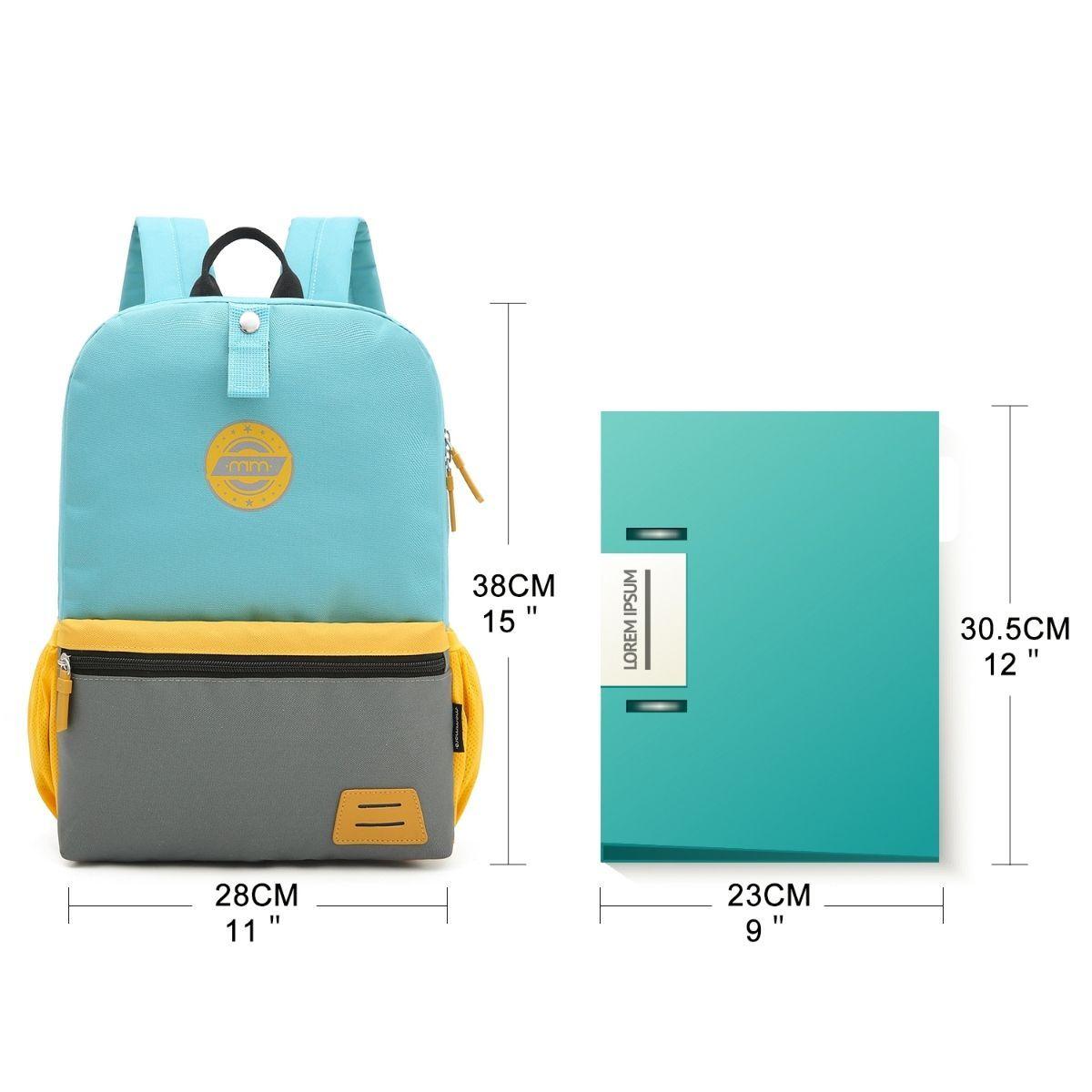Mommore - Mochilas grandes para niños - Azul claro-5
