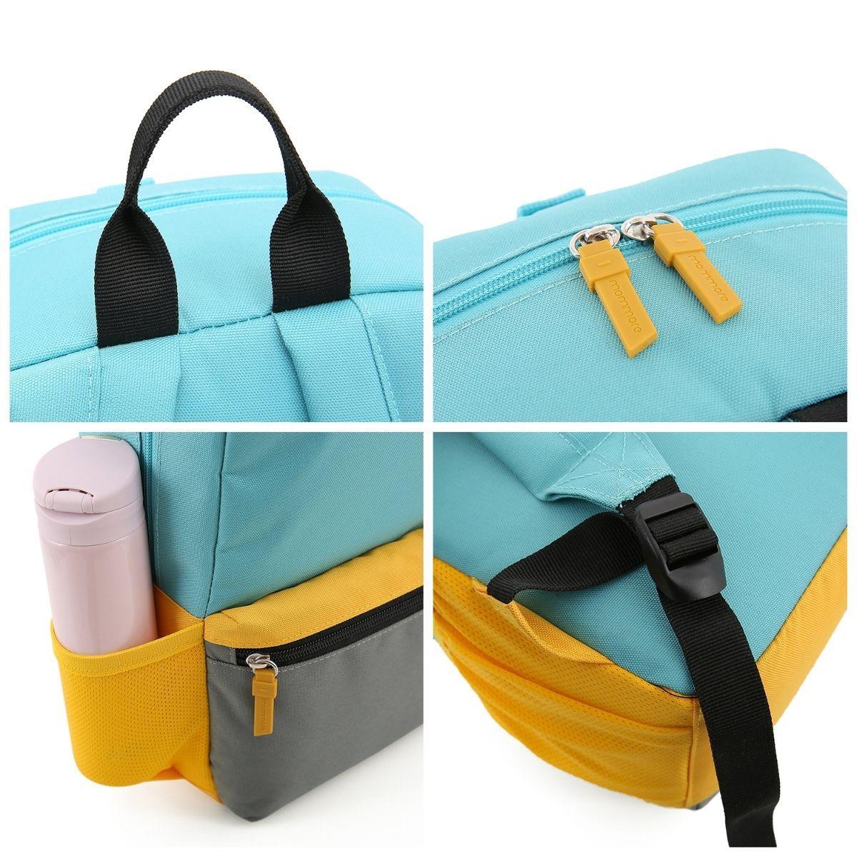 Mommore - Mochilas grandes para niños - Azul claro-6