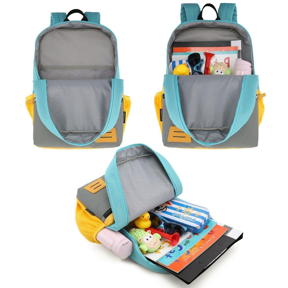 Mommore - Mochilas grandes para niños - Azul claro-2