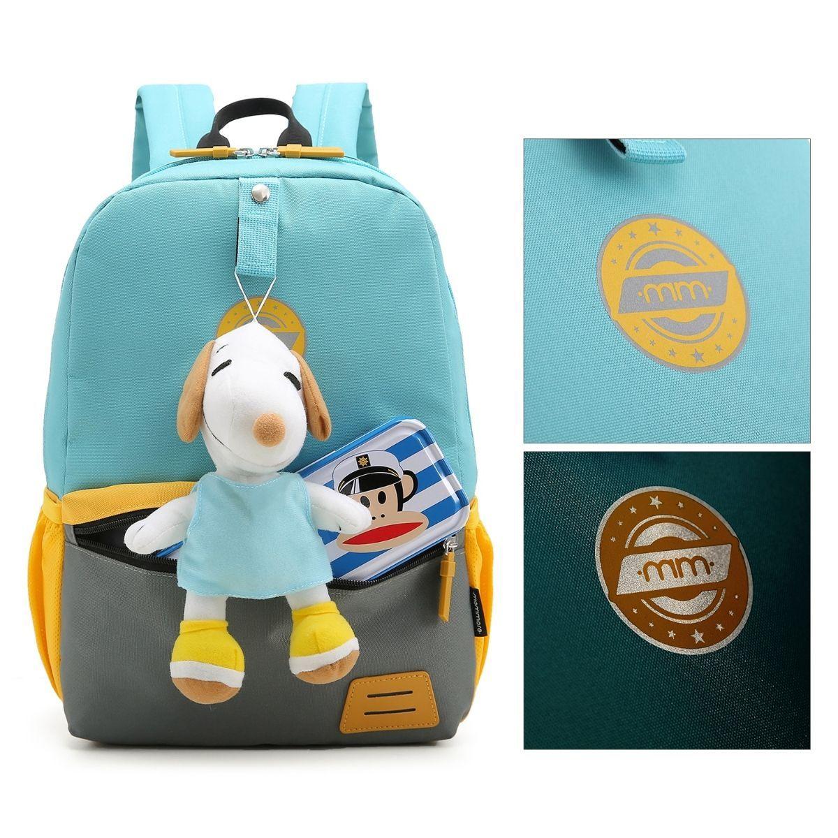 Mommore - Mochilas grandes para niños - Azul claro-4