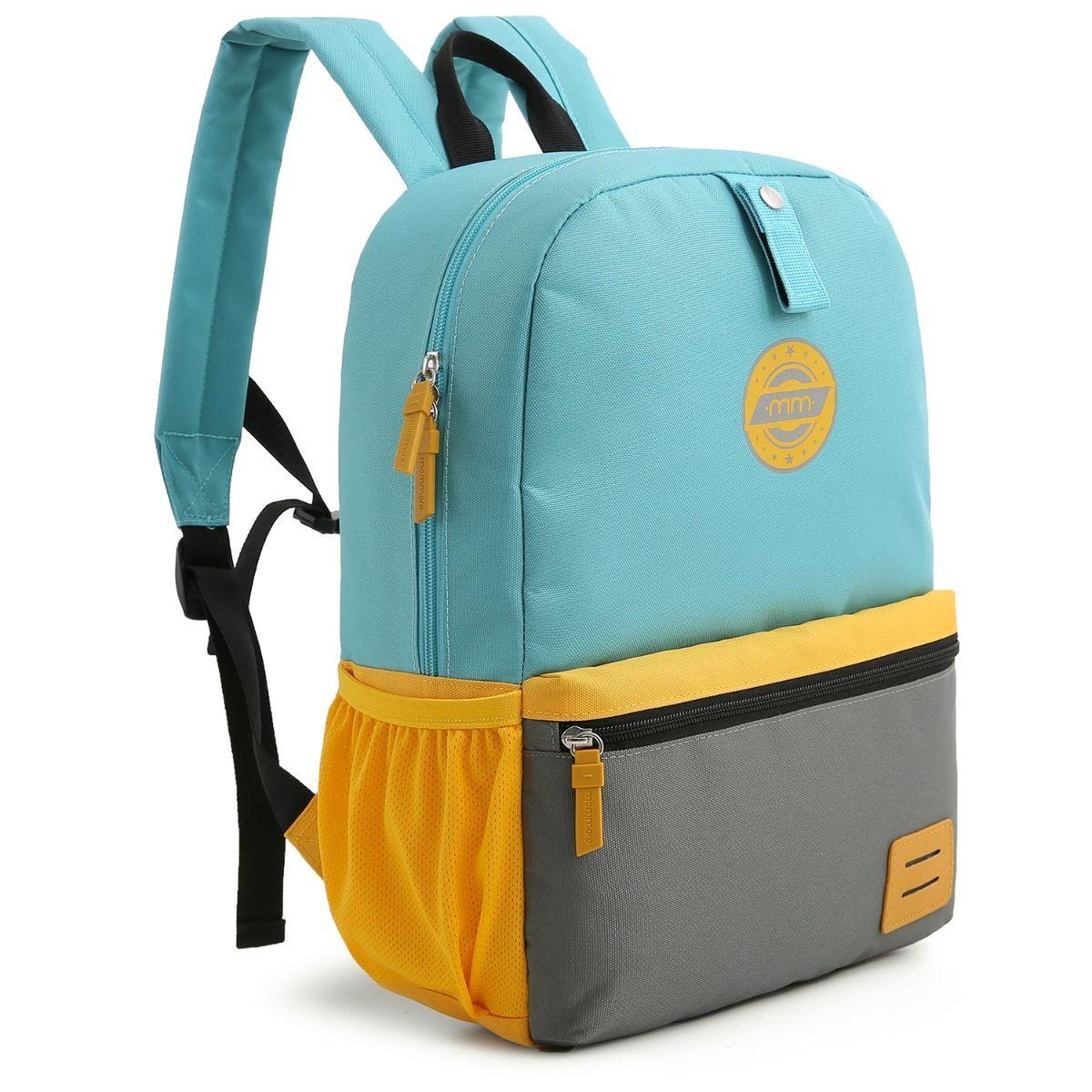 Mommore - Mochilas grandes para niños - Azul claro-0