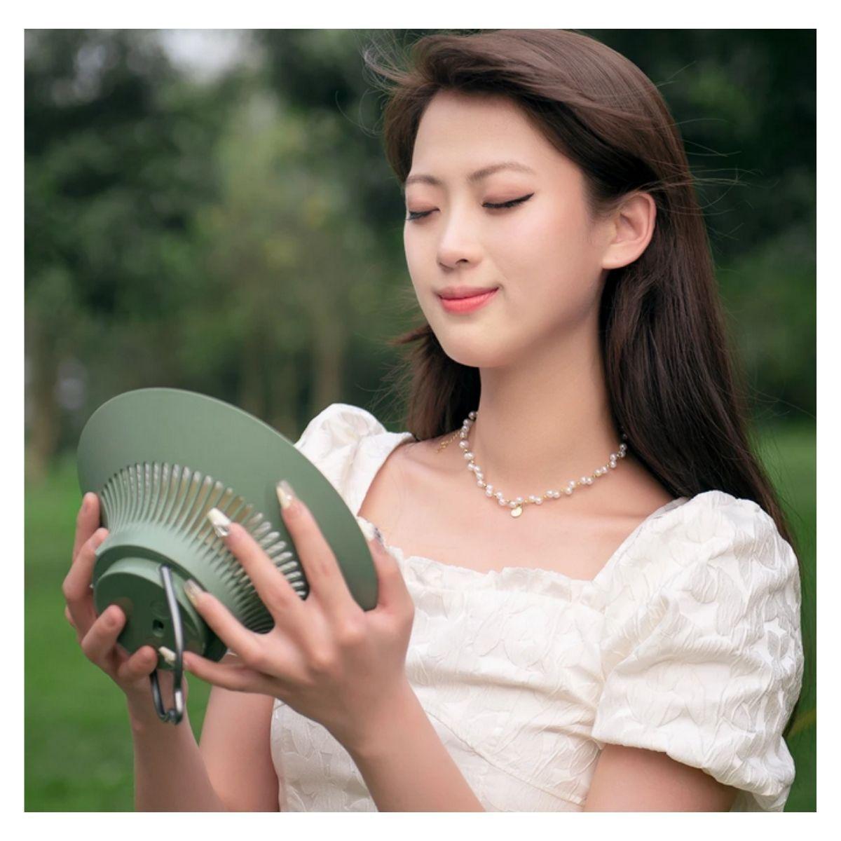 Lydsto Ventilador Multifuncional Camping con Difusor - Verde-2