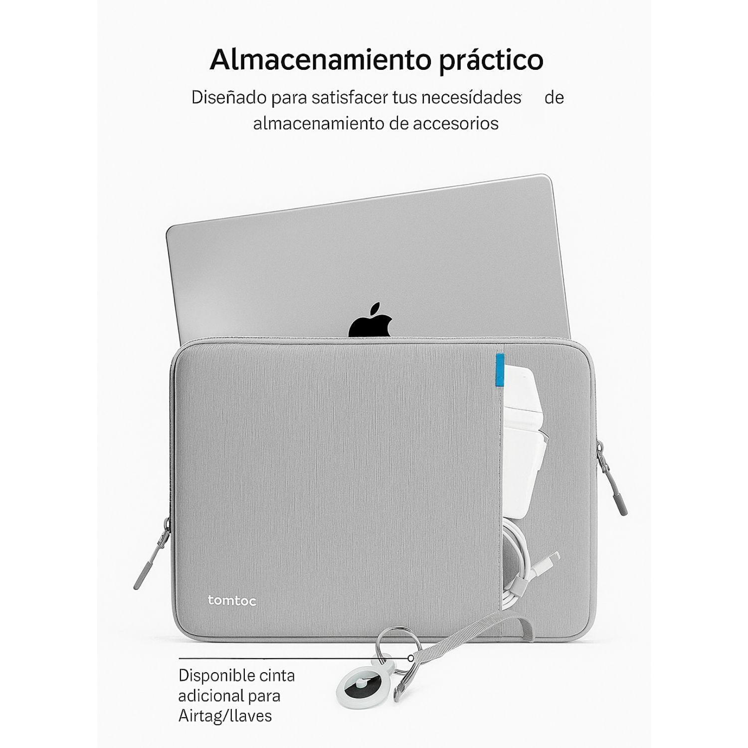 Tomtoc Funda Defender-A13 para MacBook Pro 16" - Gris Oscuro-5