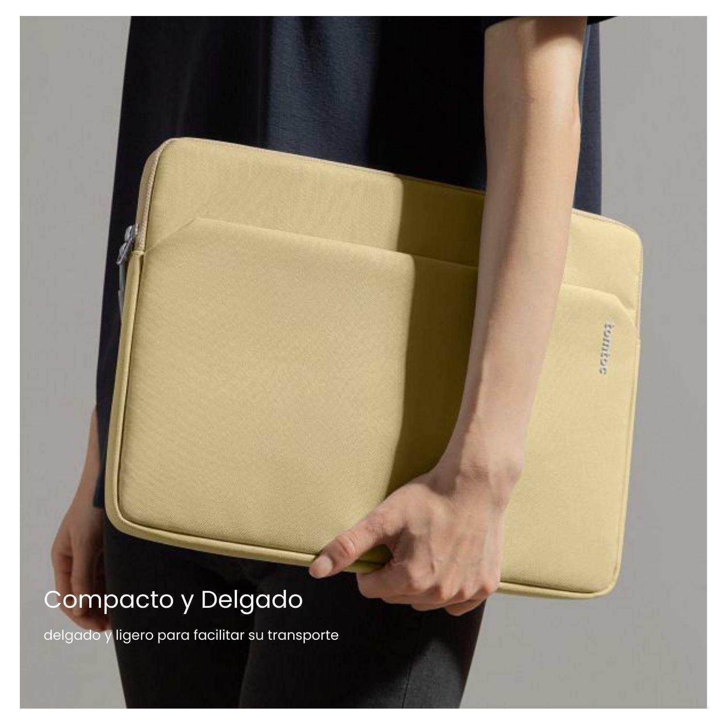 Tomtoc Funda Light- A18 para MacBook Pro 14" - Amarillo-4