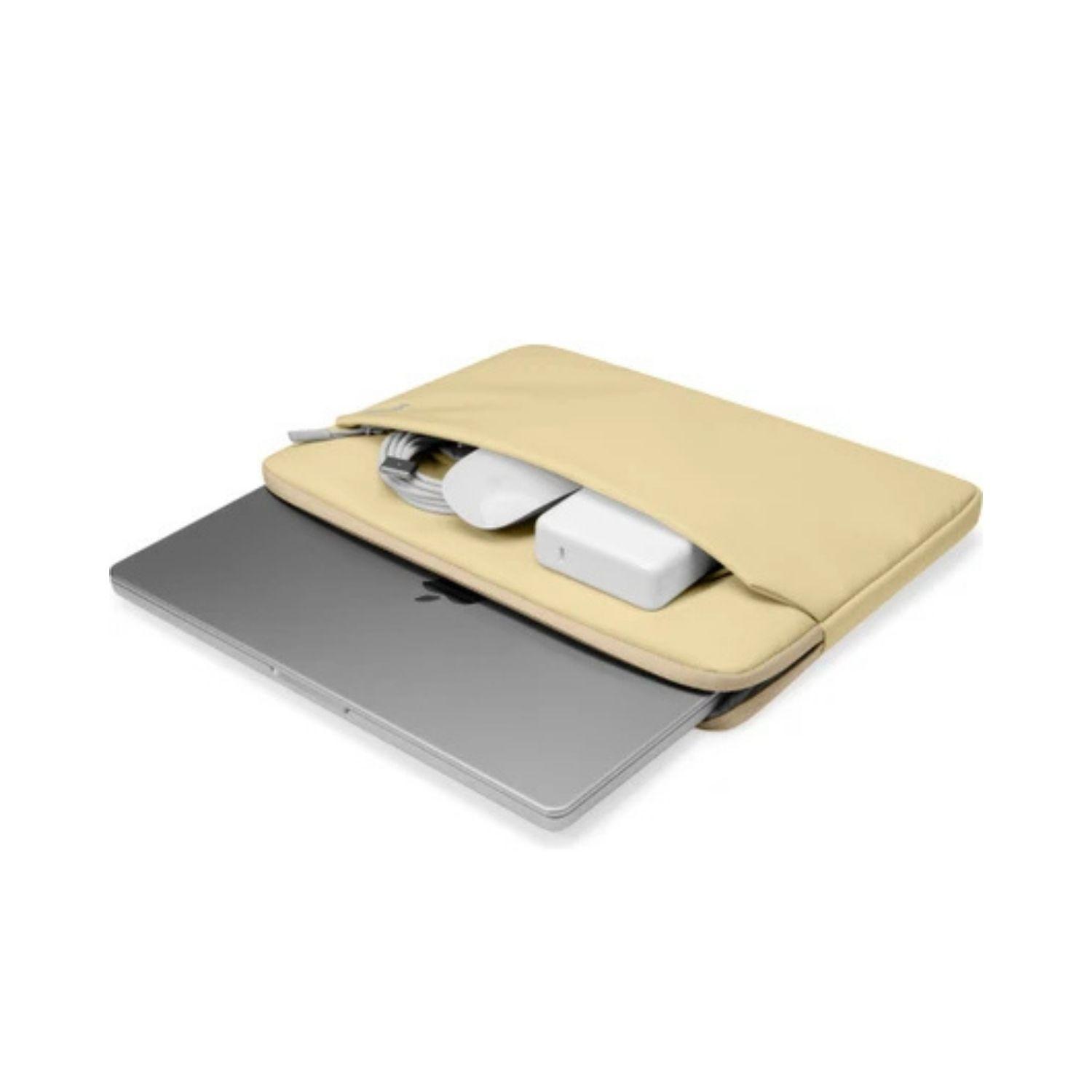 Tomtoc Funda Light- A18 para MacBook Pro 14" - Amarillo-7
