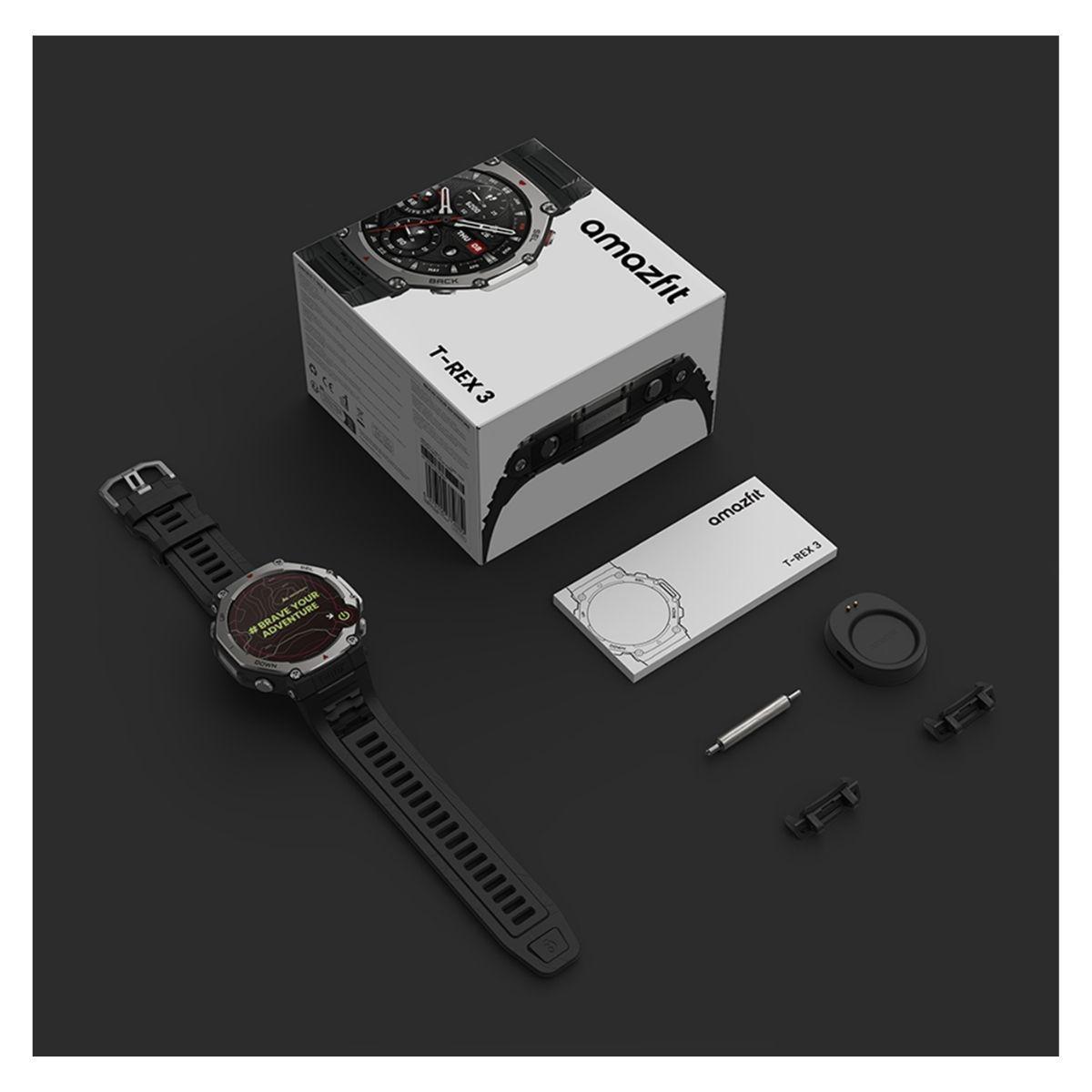 Amazfit T-Rex 3 Reloj Inteligente - Negro-5
