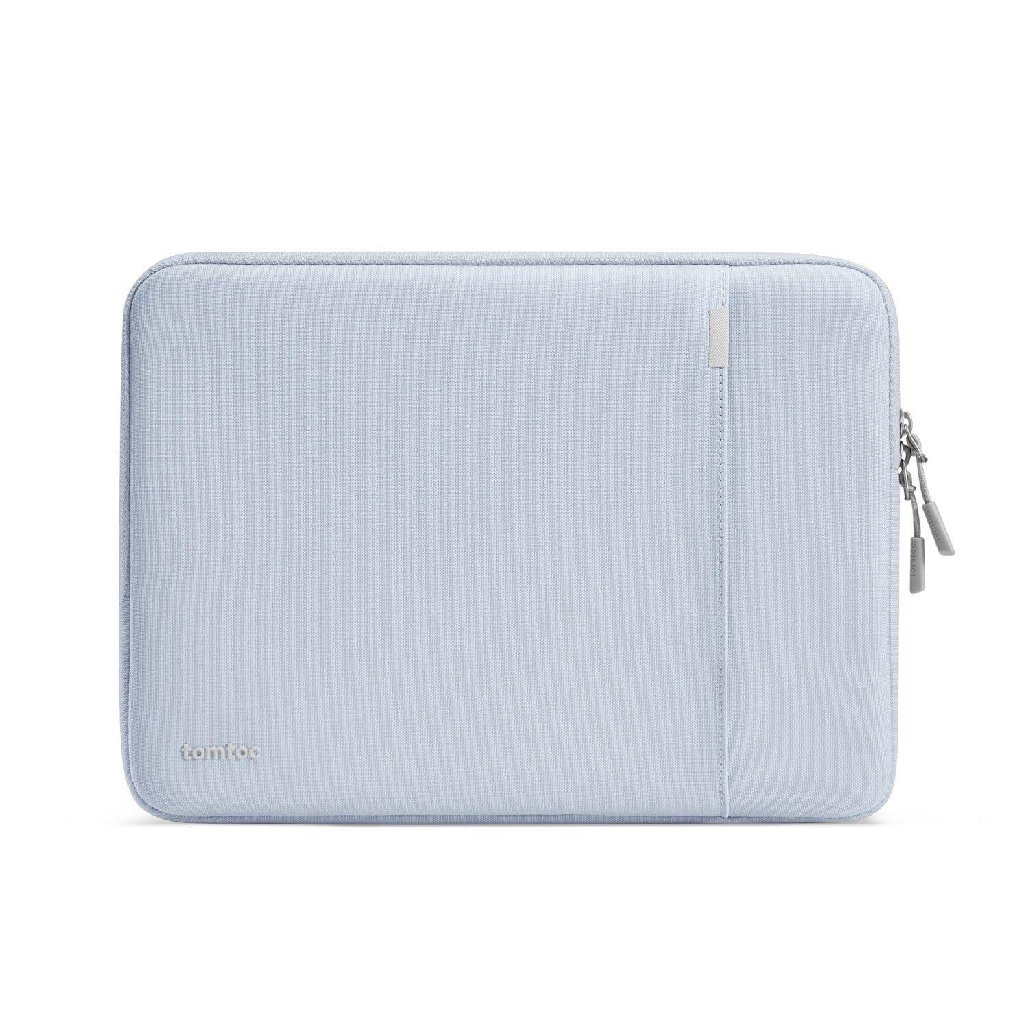 Tomtoc Funda Defender-A13 para MacBook Pro de 14" Azul Niebla-1