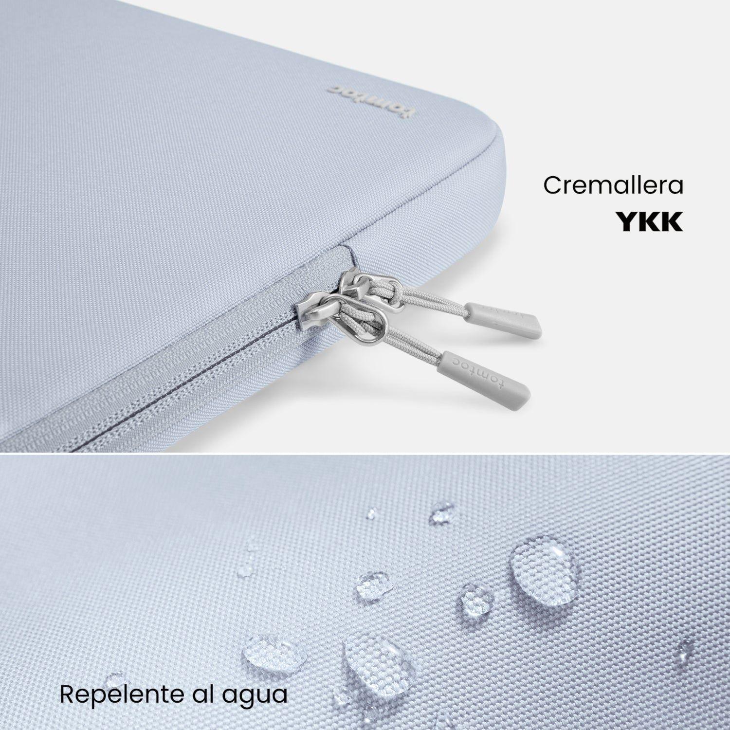 Tomtoc Funda Defender-A13 para MacBook Pro de 14" Azul Niebla-7
