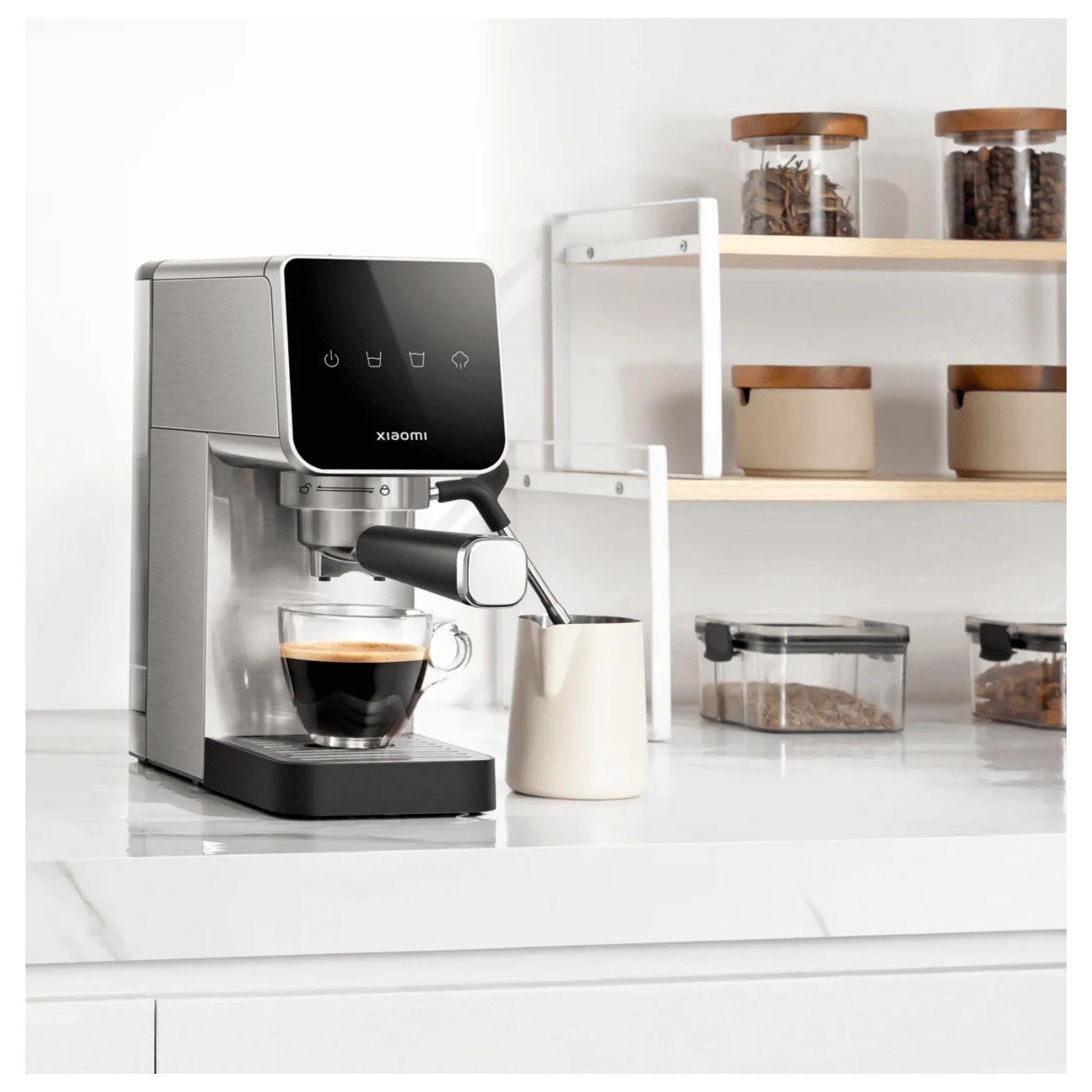 Xiaomi Cafetera Espresso Semi-Automática 20 Bares Acero Inoxidable-6