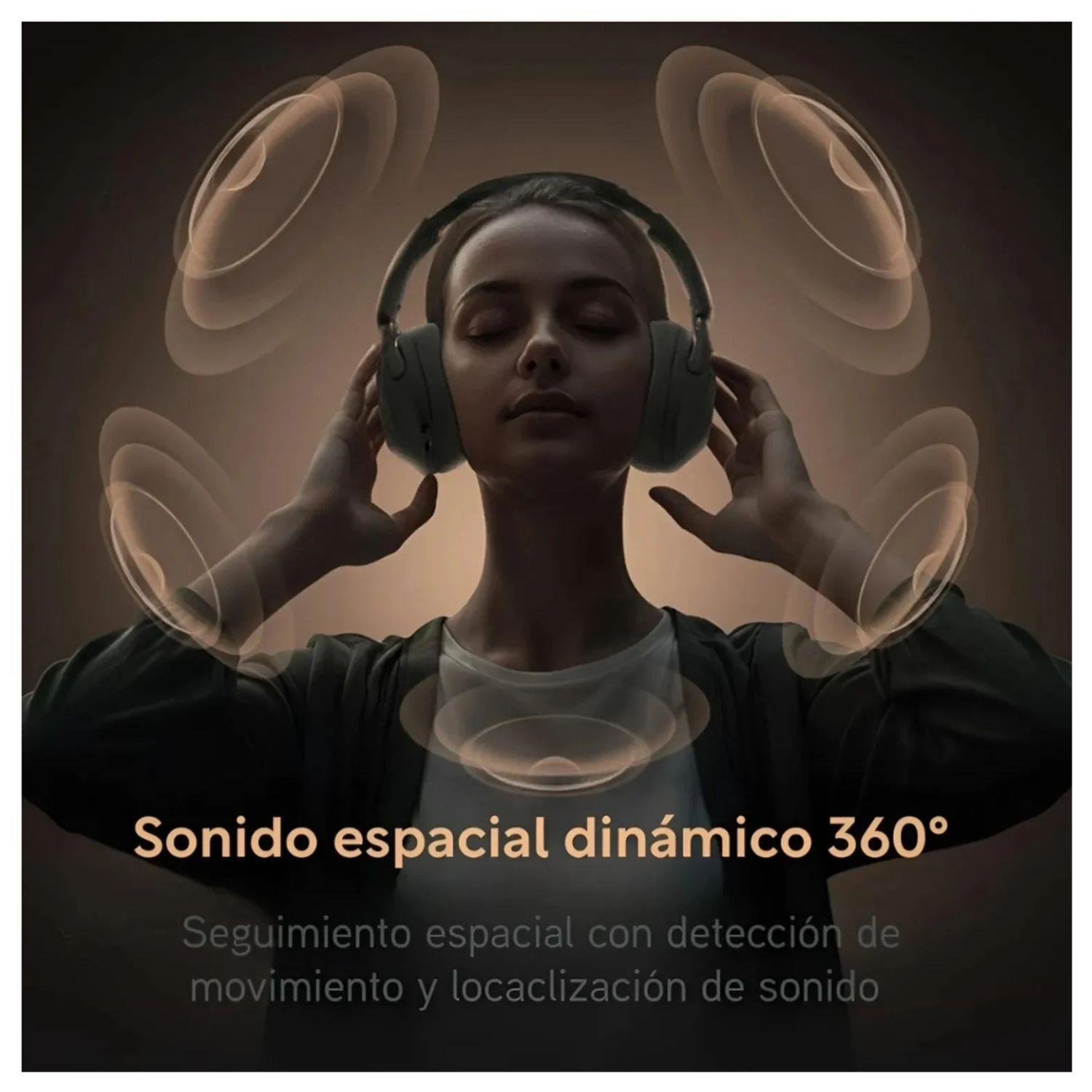 Haylou Audífonos Inalámbricos S40 ANC Híbrido Cancelación de Ruido Negro-6