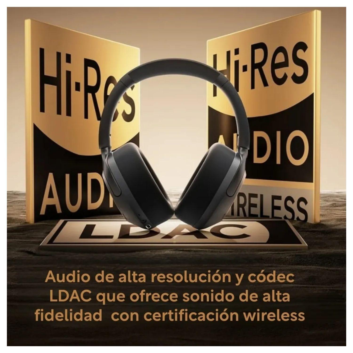 Haylou Audífonos Inalámbricos S40 ANC Híbrido Cancelación de Ruido Negro-7