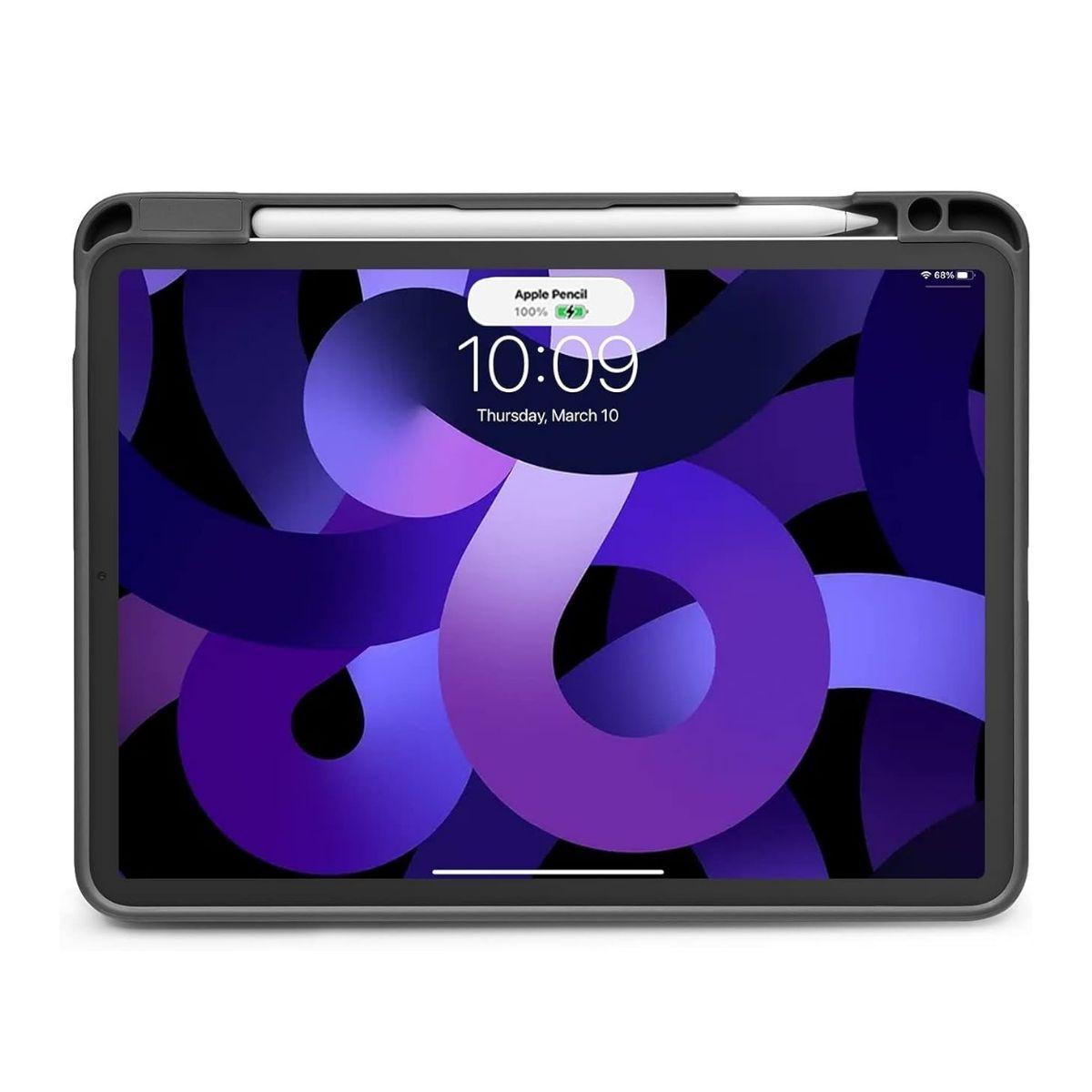 Tomtoc Funda Vertical Inspire-B50 Tri-Mode para iPad Air 4/5 de 10.9" - Negro-6