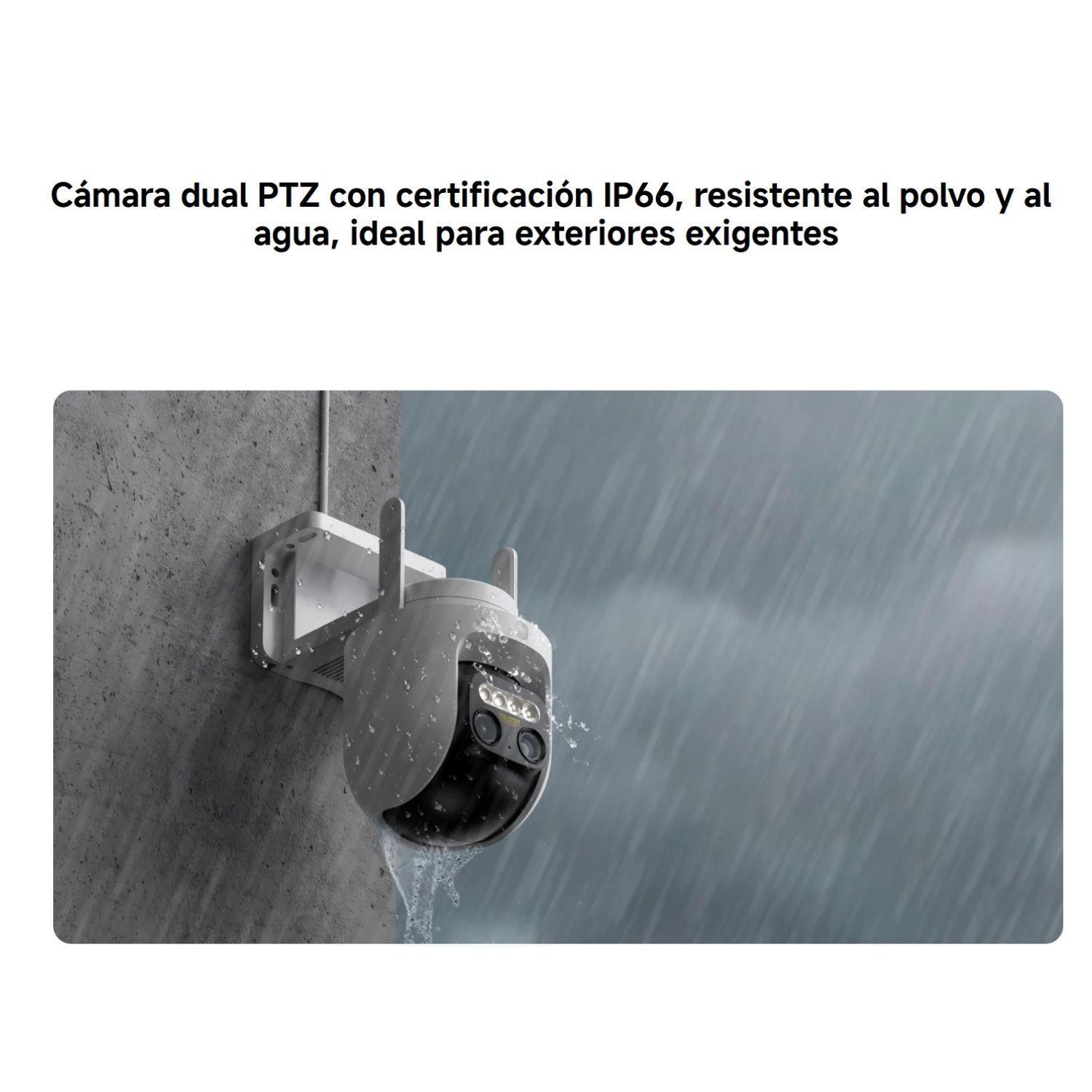 Xiaomi Cámara de Seguridad Outdoor CW700S Lente Dual 4MP Blanco-4