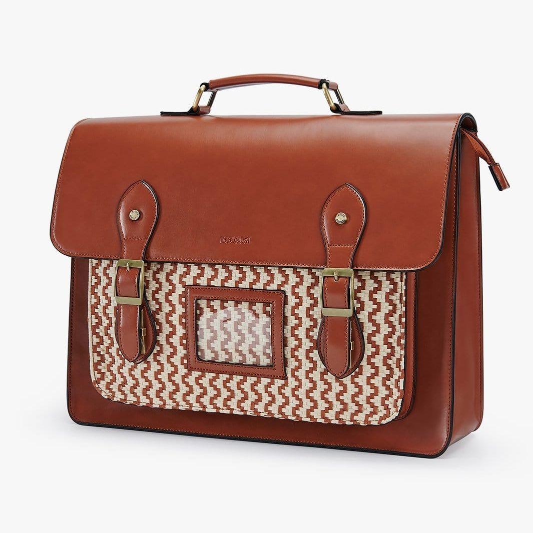 Ecosusi Maletín Messenger bag WAFFLES para laptop 15.6”-0