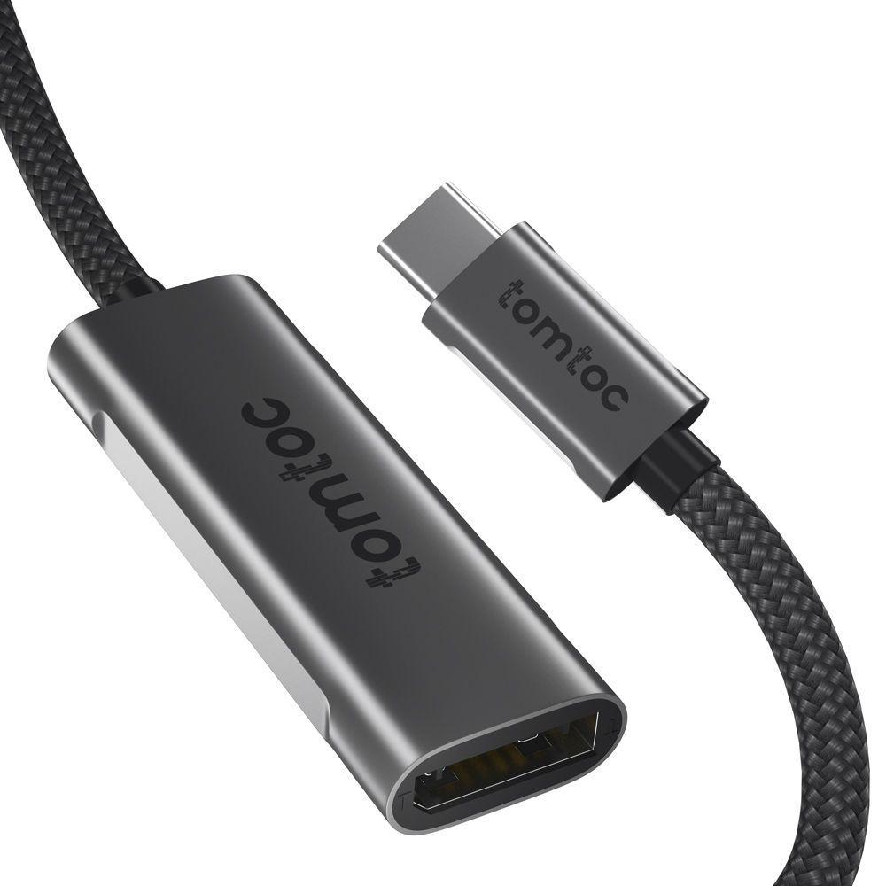 Tomtoc Adaptador USB-C a Display Port 1.4 4K para Macbook-2