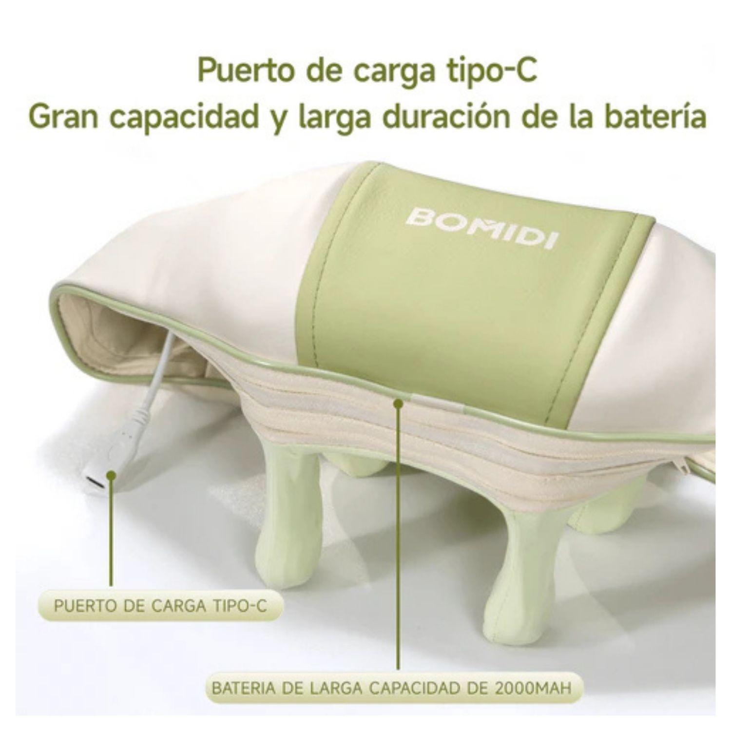 Bomidi Masajeador de Cuello y Hombros MP2 Lite Verde-8