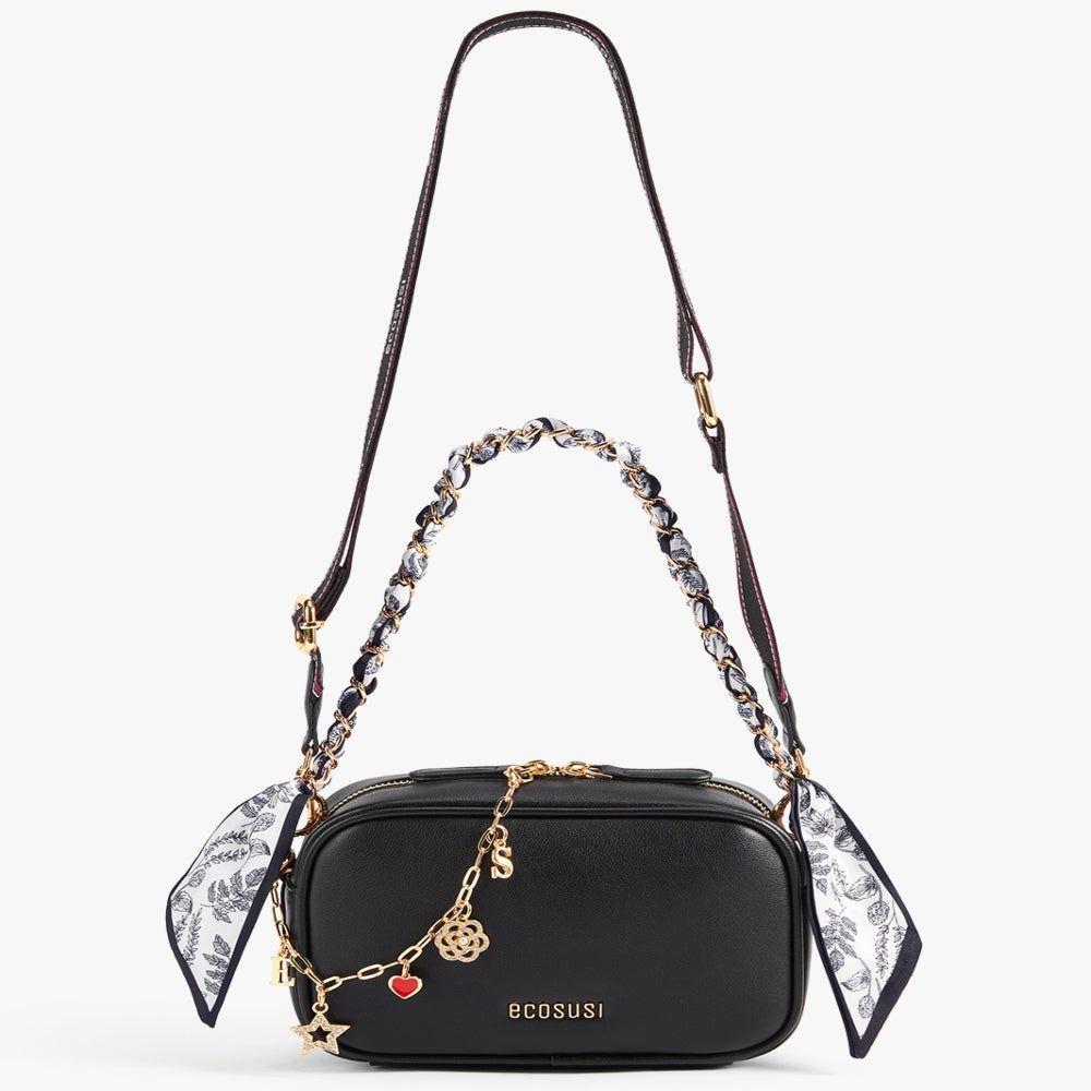 Ecosusi Bolso Bandolera Lola Vibe de 1.7L para 6,3" Negro-1