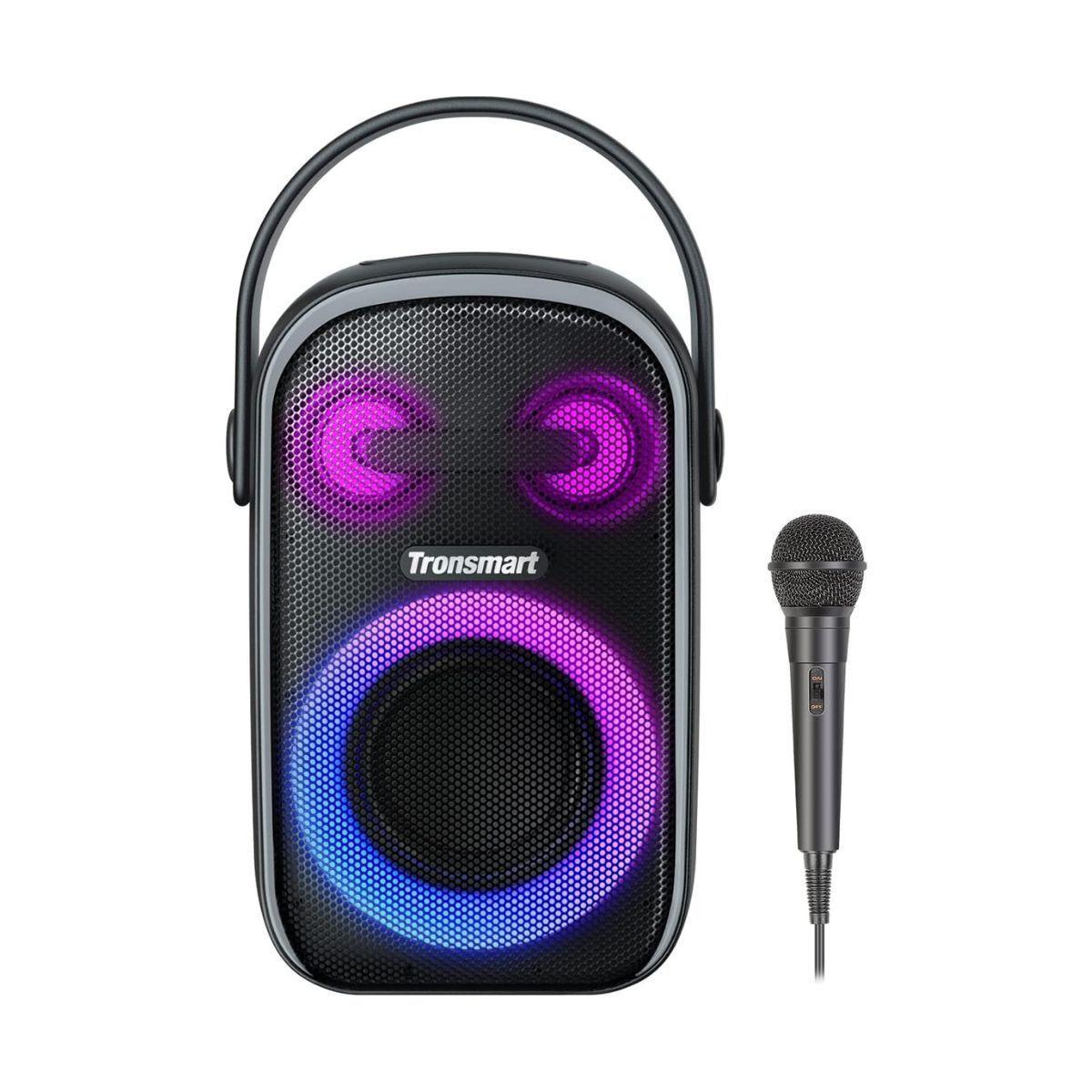 Tronsmart Parlante Portátil Halo 110 con Micrófono e Iluminación Negro-0