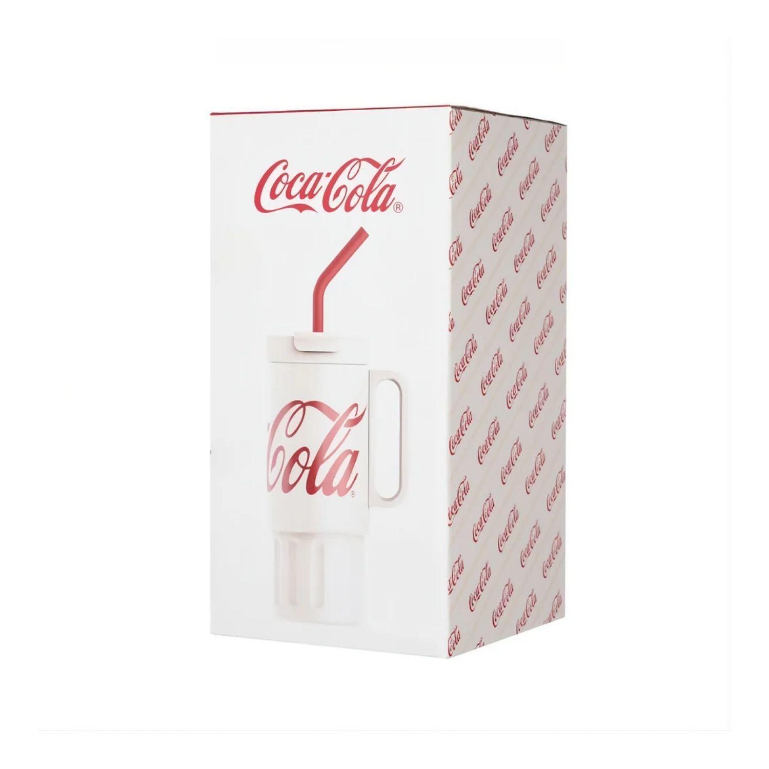 Vaso Térmico GERM x Coca-Cola 1200 ml Super Tumbler Blanco-3