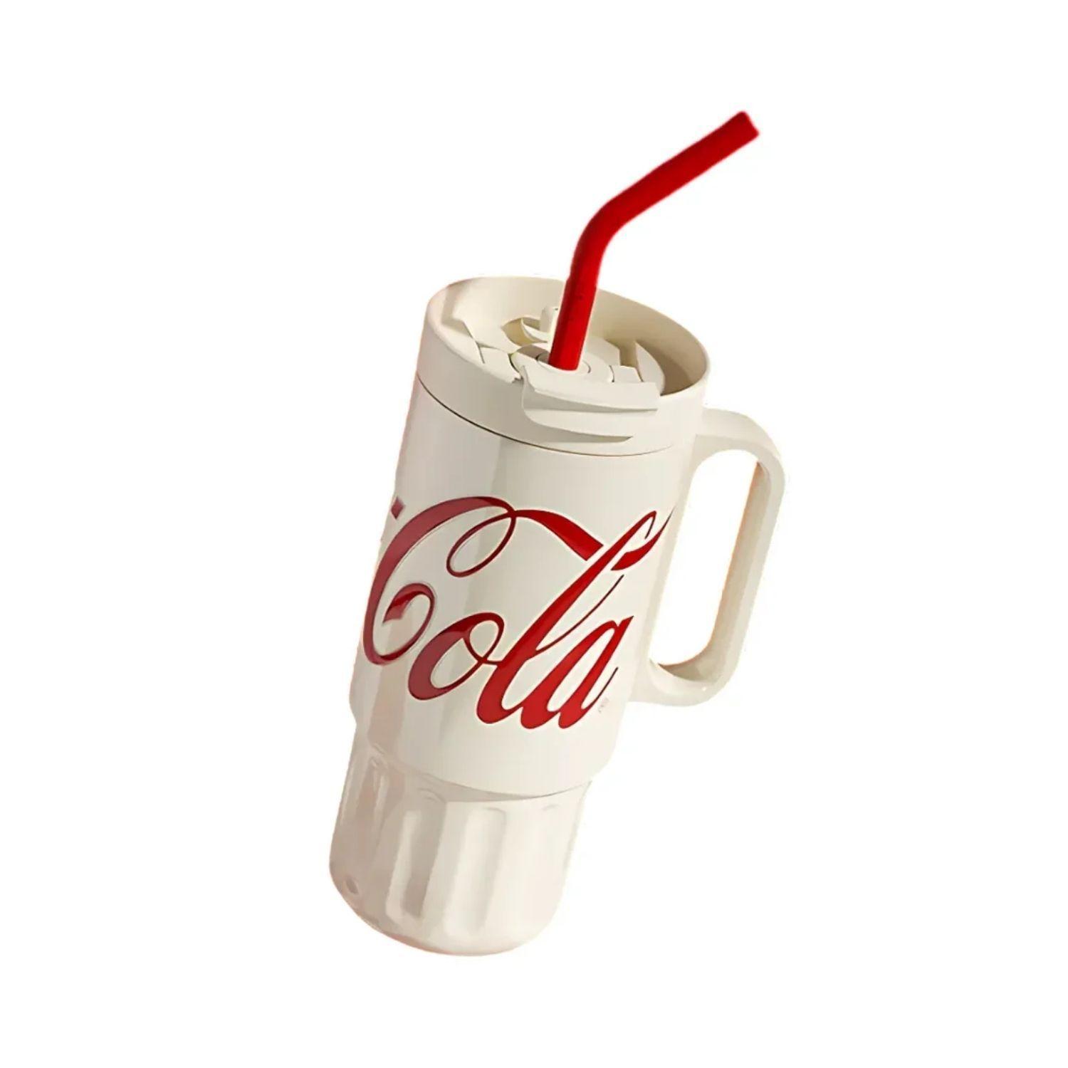 Vaso Térmico GERM x Coca-Cola 1200 ml Super Tumbler Blanco-4
