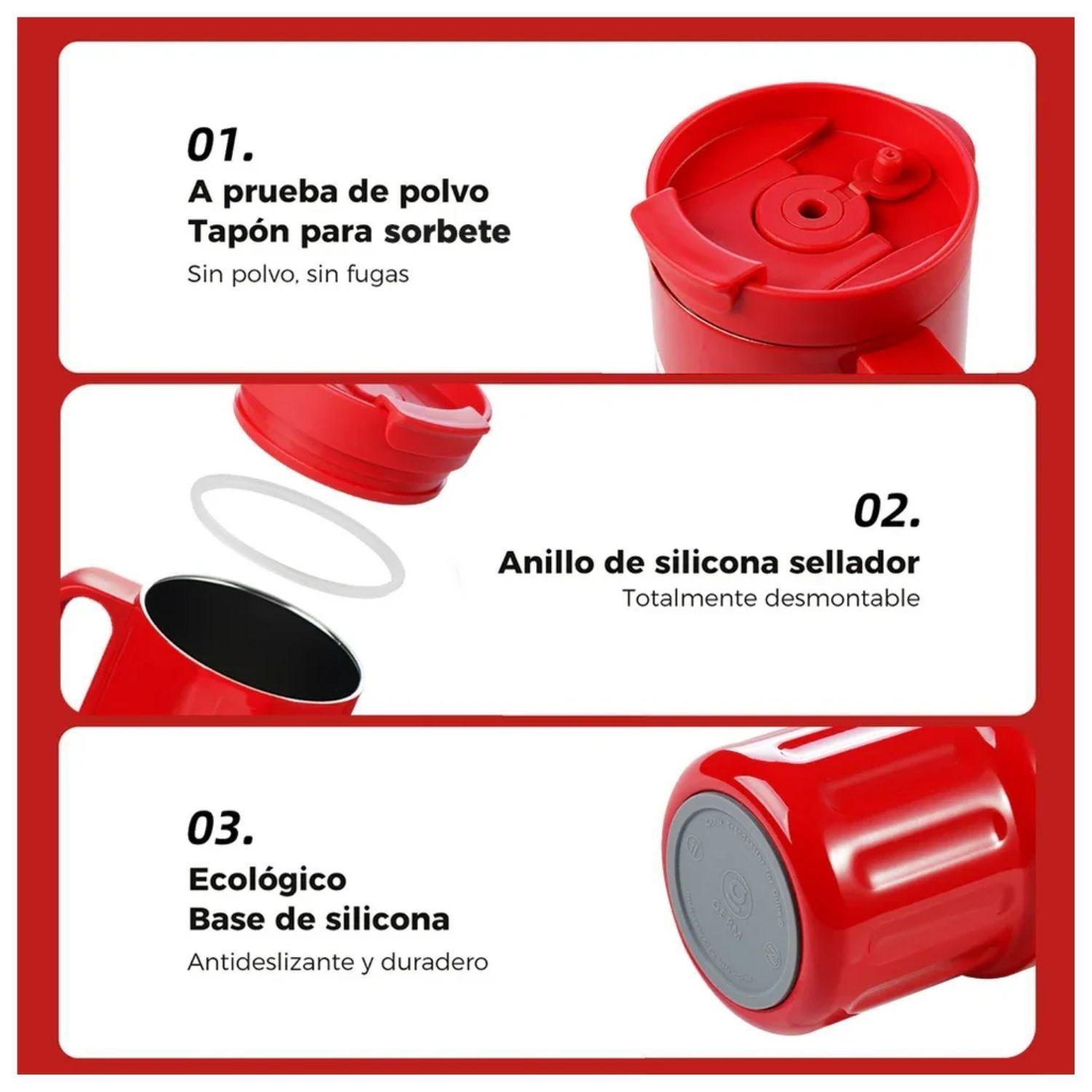 Vaso Térmico GERM x Coca-Cola 1200 ml Super Tumbler Blanco-6