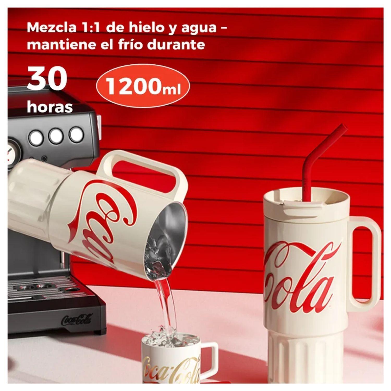 Vaso Térmico GERM x Coca-Cola 1200 ml Super Tumbler Blanco-9