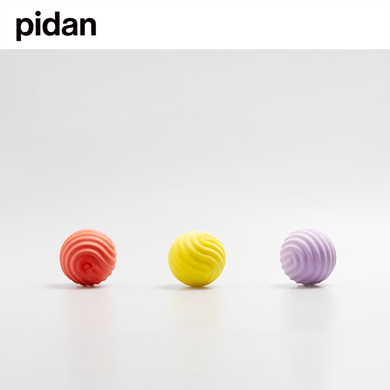 Pidan Pelota Perro Antiestr s Textura Ondulada Agua Morado-3