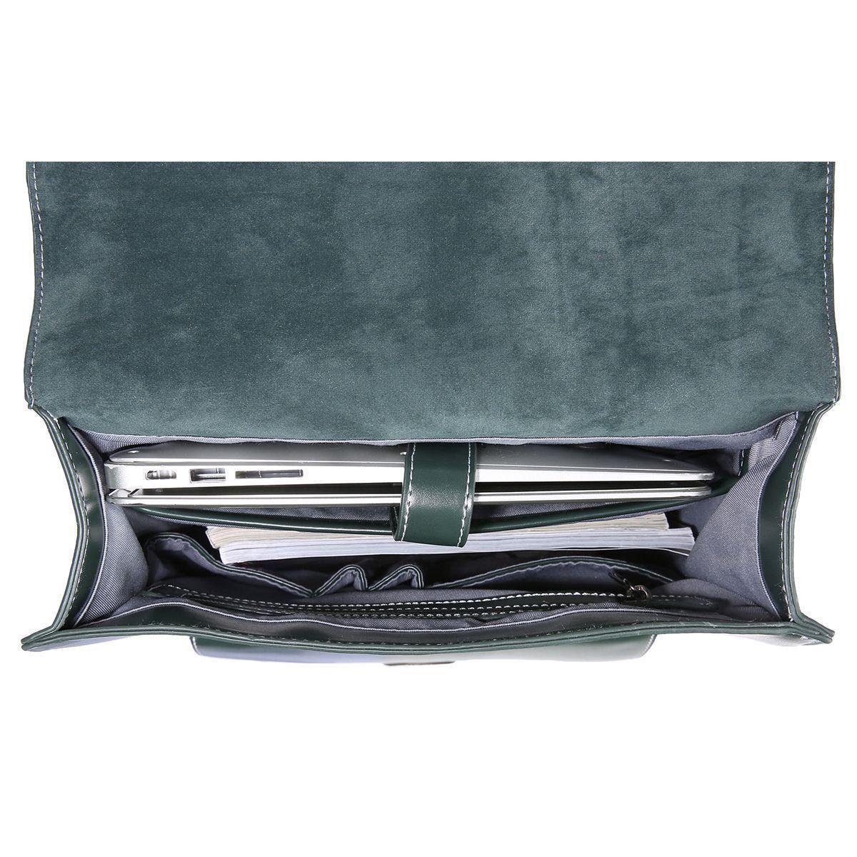 Ecosusi Mochila Vintage Camellia para Notebook 15,6" - Verde-6