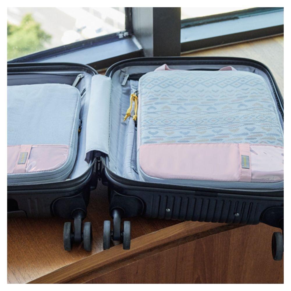 Bagsmart Organizadores de Equipaje con Compresión 6 pzs Rosado-6