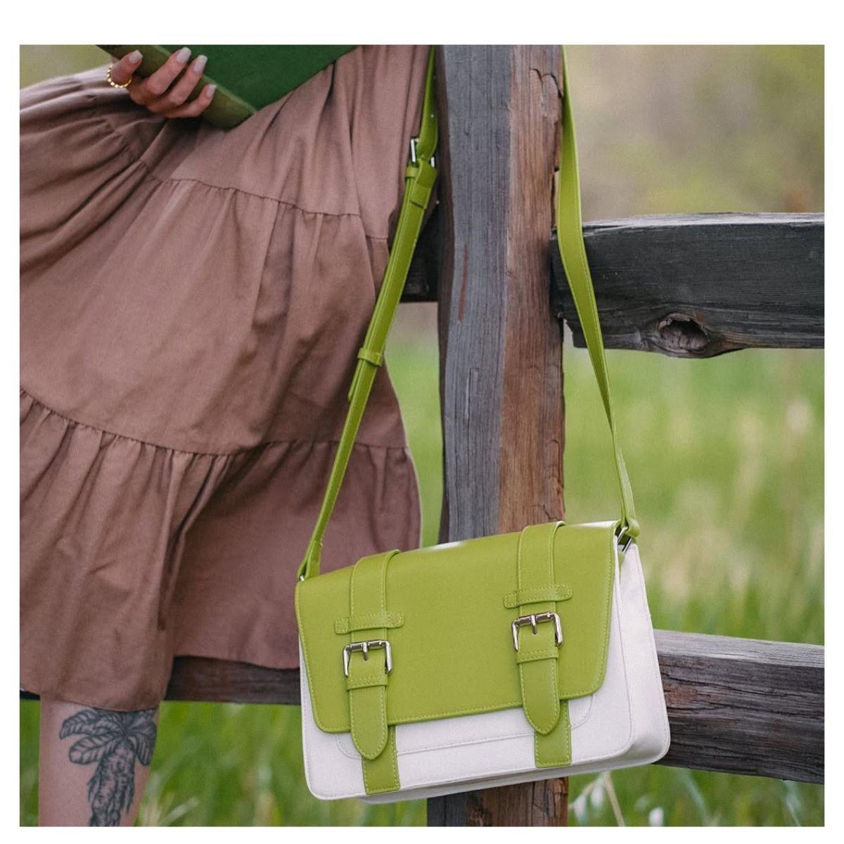 Ecosusi Bolso Mensajero Jane para Tablet 10.2” - Verde-5
