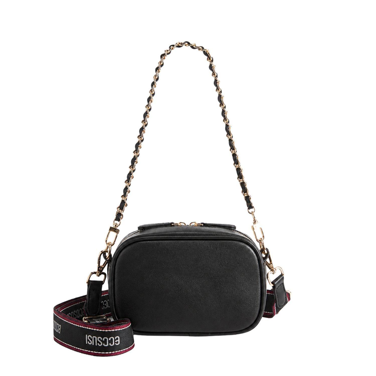 Ecosusi Mini Bandolera Cruzada Zoe de 1.2L Negro-3