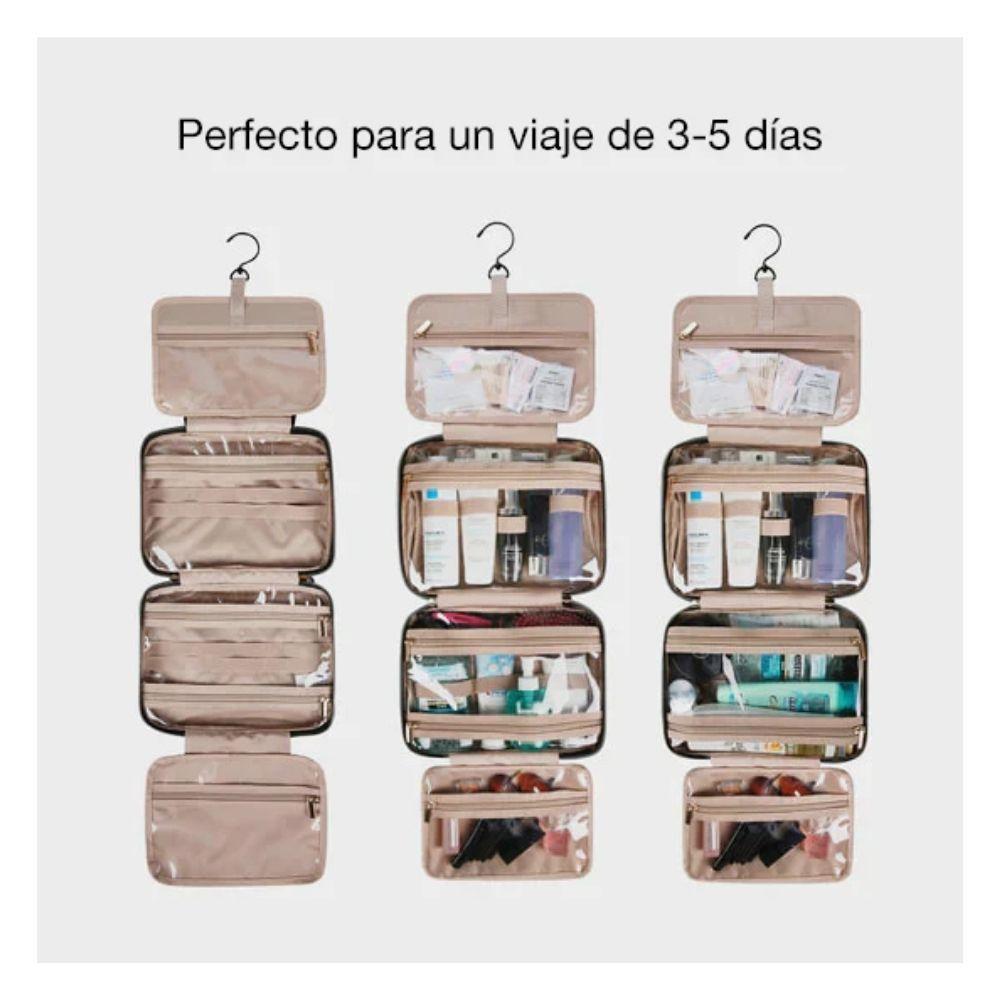 Bagsmart - Neceser kit de viaje con gancho- Negro-6