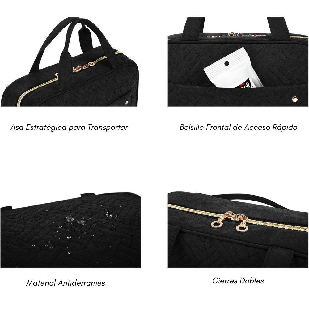 Bagsmart - Neceser kit de viaje con gancho- Negro-2