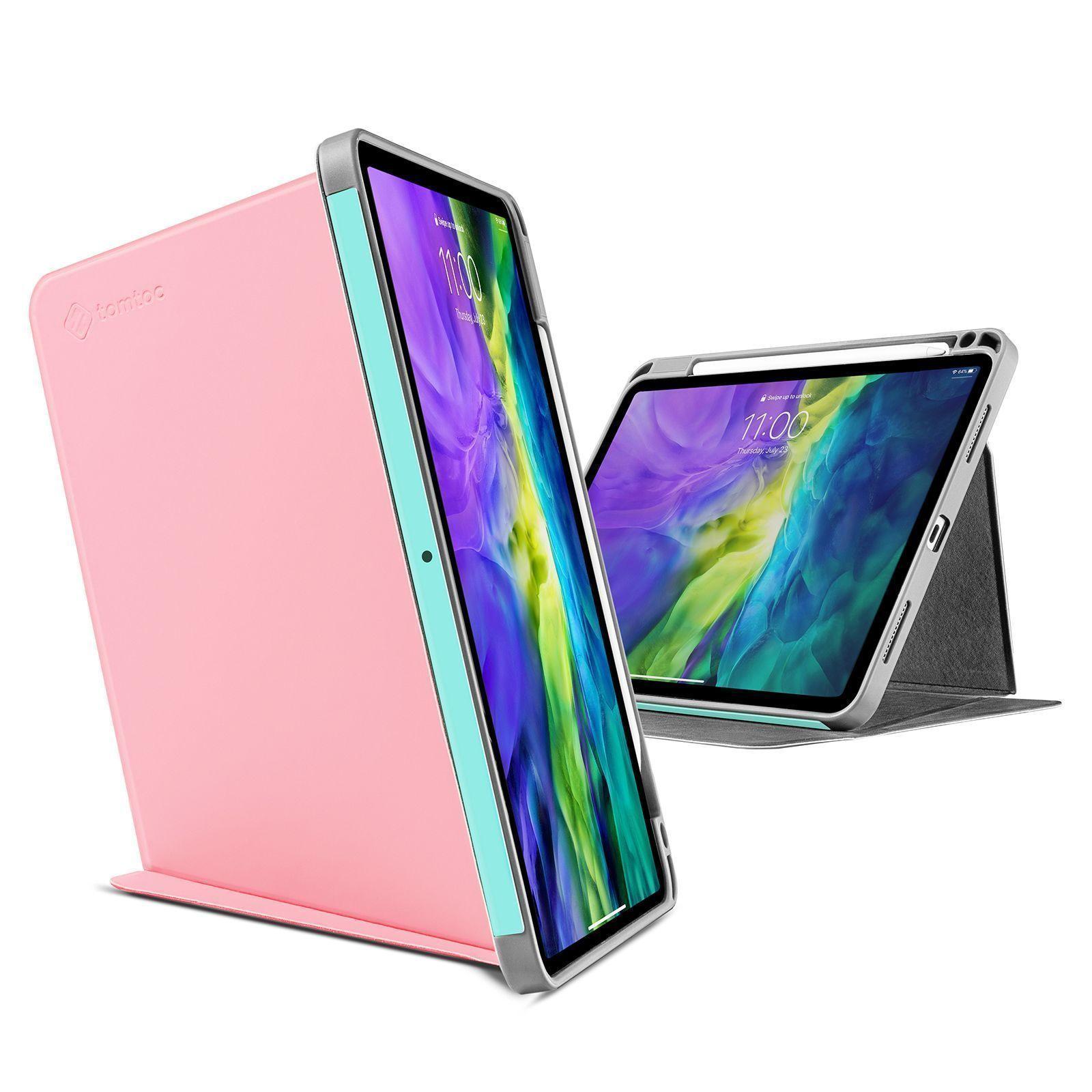Tomtoc Funda  vertical para iPad Pro 11"- Sakura-1