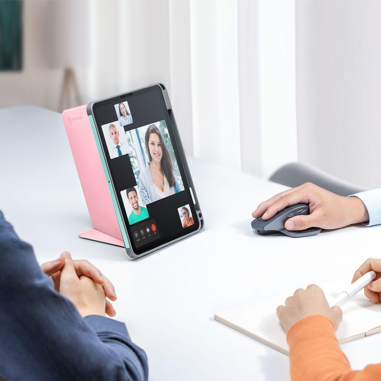 Tomtoc Funda  vertical para iPad Pro 11"- Sakura-3