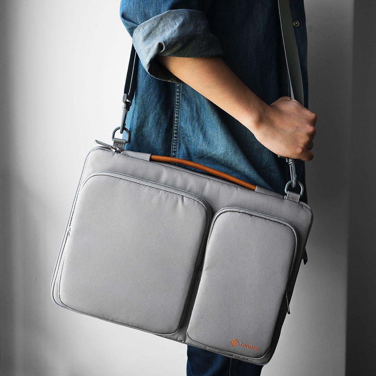 Bolso De Hombro A42 Notebook/macbook 13''- Gris-2